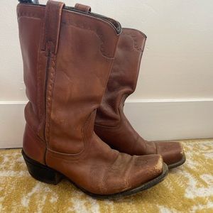 Western Leather Boots